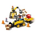 LEGO® City 60252 Le chantier de démolition, Jouet Véhicule de Chantier avec Bulldozer Pelleteuse pour Enfants de 4 et +-2