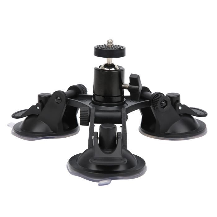 Support à Ventouse Pour Caméra De Tableau De Bord Voiture - Lot De 2, Plastique Robuste Et Facile à Installer