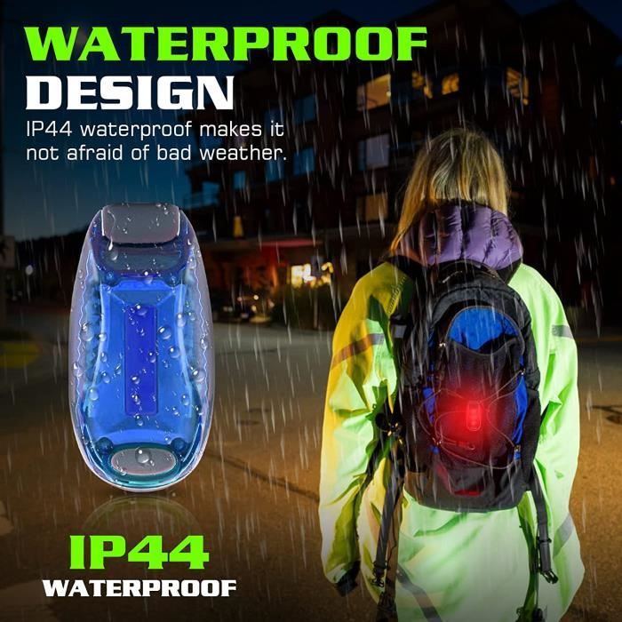 Lot De 4 Cartables Avec Lumière Clignotante à LED - 3 Modes