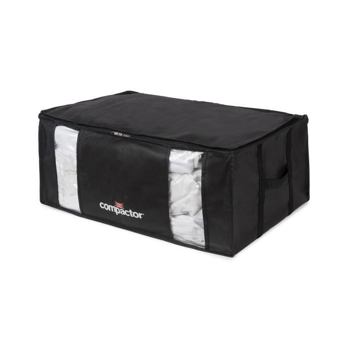 COMPACTOR Housse de rangement sous vide Black Edition Nylon polyethylene polypropylene Taille XXL 210 litres Cdiscount Maison