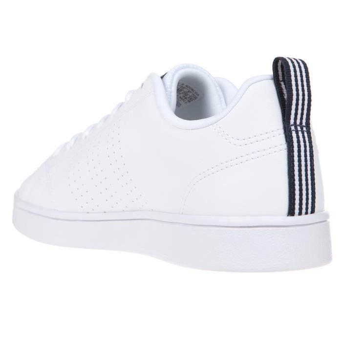 ADIDAS NEO Baskets Advantage Clean Chaussures Homme Blanc et Bleu