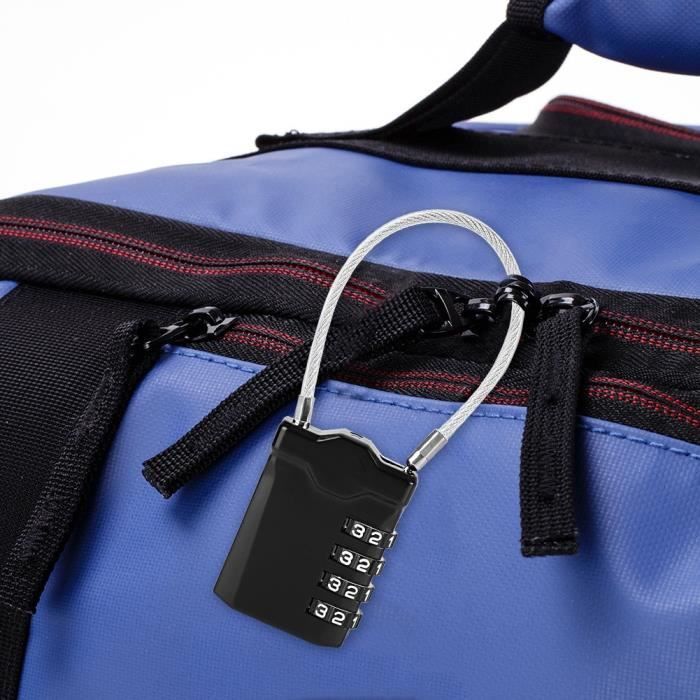 XCSOURCE® 2PCS TSA Cadenas avec code Cadenas à combinaison pour valise sac  bagage HS206