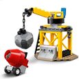 LEGO® City 60252 Le chantier de démolition, Jouet Véhicule de Chantier avec Bulldozer Pelleteuse pour Enfants de 4 et +-3