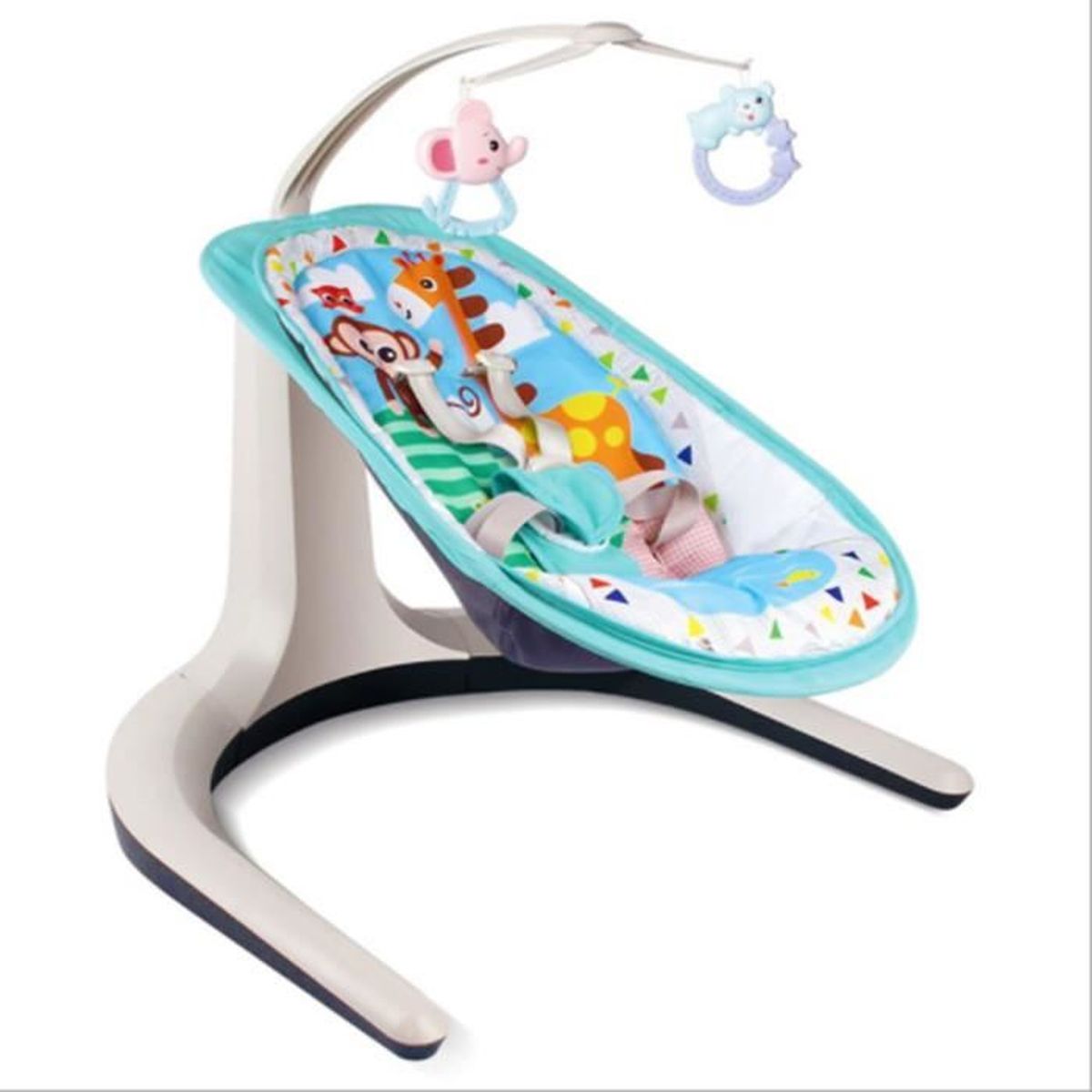 Transat Bebe Fauteuil Vibration Multifonctionnel Bebe Berceau Musique Chaise Bercante Confort Bleu Cdiscount Puericulture Eveil Bebe
