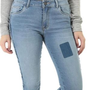 HCYUN 24 Pièces Patch Thermocollant, Denim Patch En Tissu, Rectangle