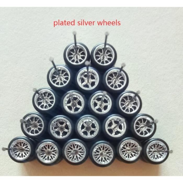 Lot De 4 Moyeux De Roue En Aluminium Sans Viscose, Installation Facile Pieces De Mise A Niveau Pour Voiture Telecommandee 1 24 Rc Couleur A Vous 94418716