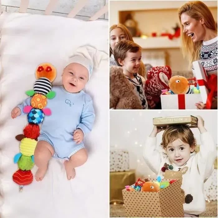 Jouet en Peluche Musical Chenille Vert Pour Bébé de 0 3 6 12 Mois Jouet en Peluche Musical Chenille Vert Pour Bébé de 0 3 6 12 Mois