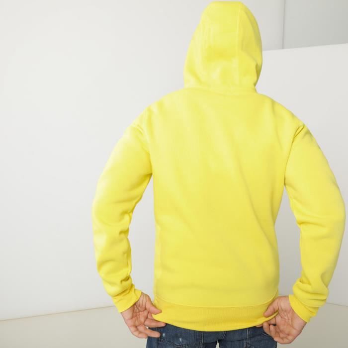 Sweat jaune homme 2025