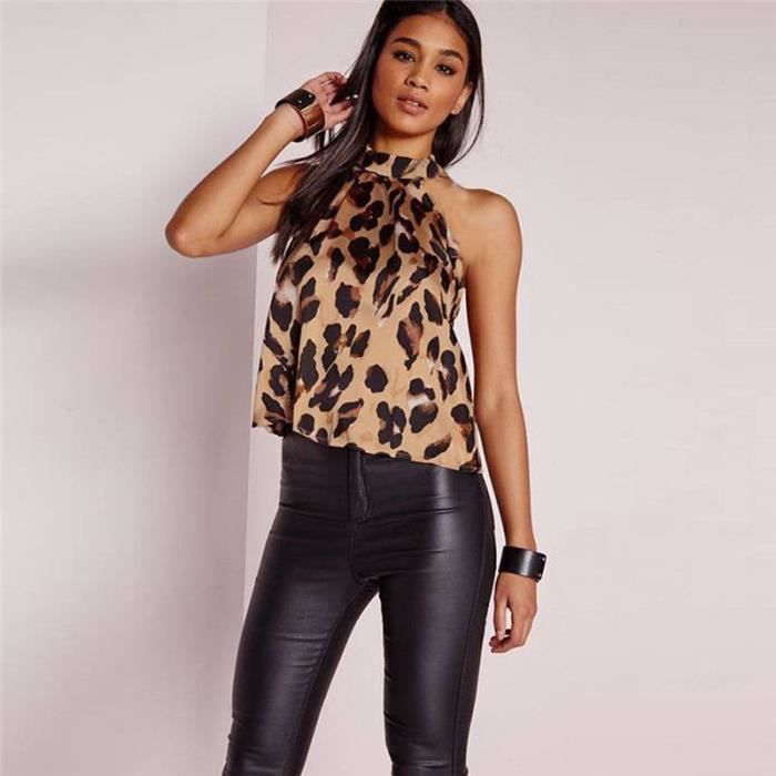 Chemise leopard femme soie deals