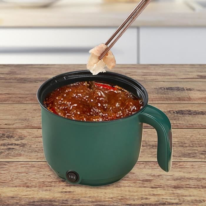 Hot Pot électrique 1,7 L | Mini Multicuiseur Portable Antiadhésif Avec