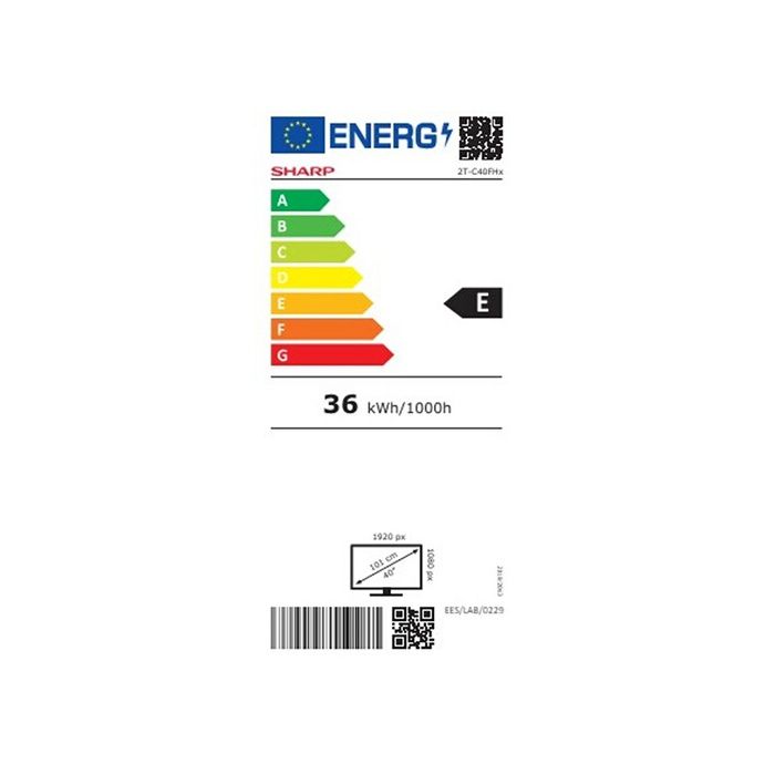 TV LED Sharp 32FH8EA LED Pied central Full HD 80cm 2024