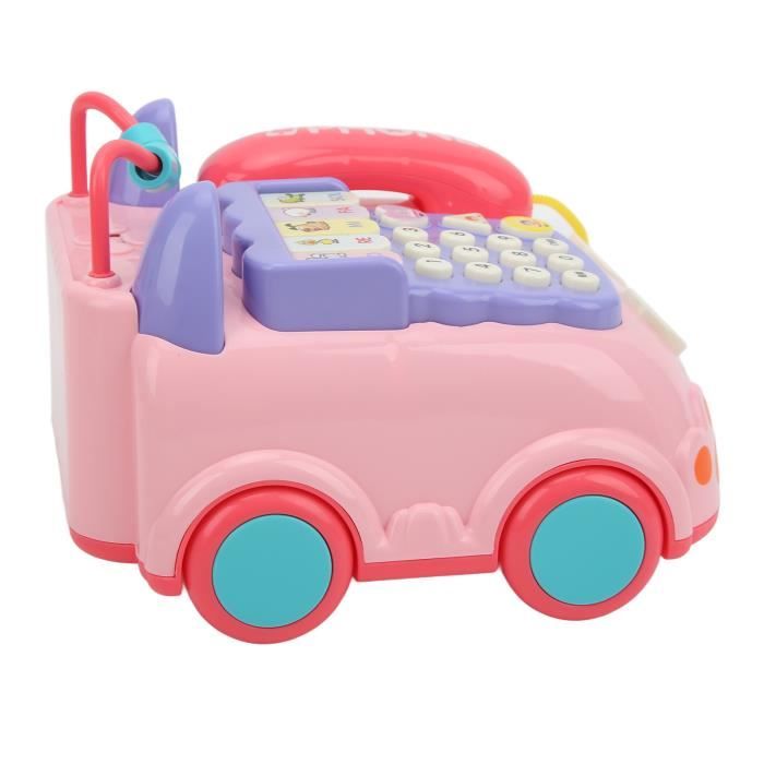 XZNGL 2017 Bébé Jouets Musique Dessin Animé Bus Téléphone Éducatif Développement Enfants Jouet