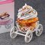 1x Blanc Vintage Metal De Mariage Gateau Stand Gateau Dessert