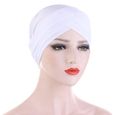 Color 12 Free Size  -Turban croisé islamique pour femme, hijab, bonnet interne, bandeau, accessoires pour cheveux-0