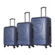 COMPAGNIE DE CALIFORNIE - Ensemble de 3 valises à roulettes navy - cc-t243 navy-0