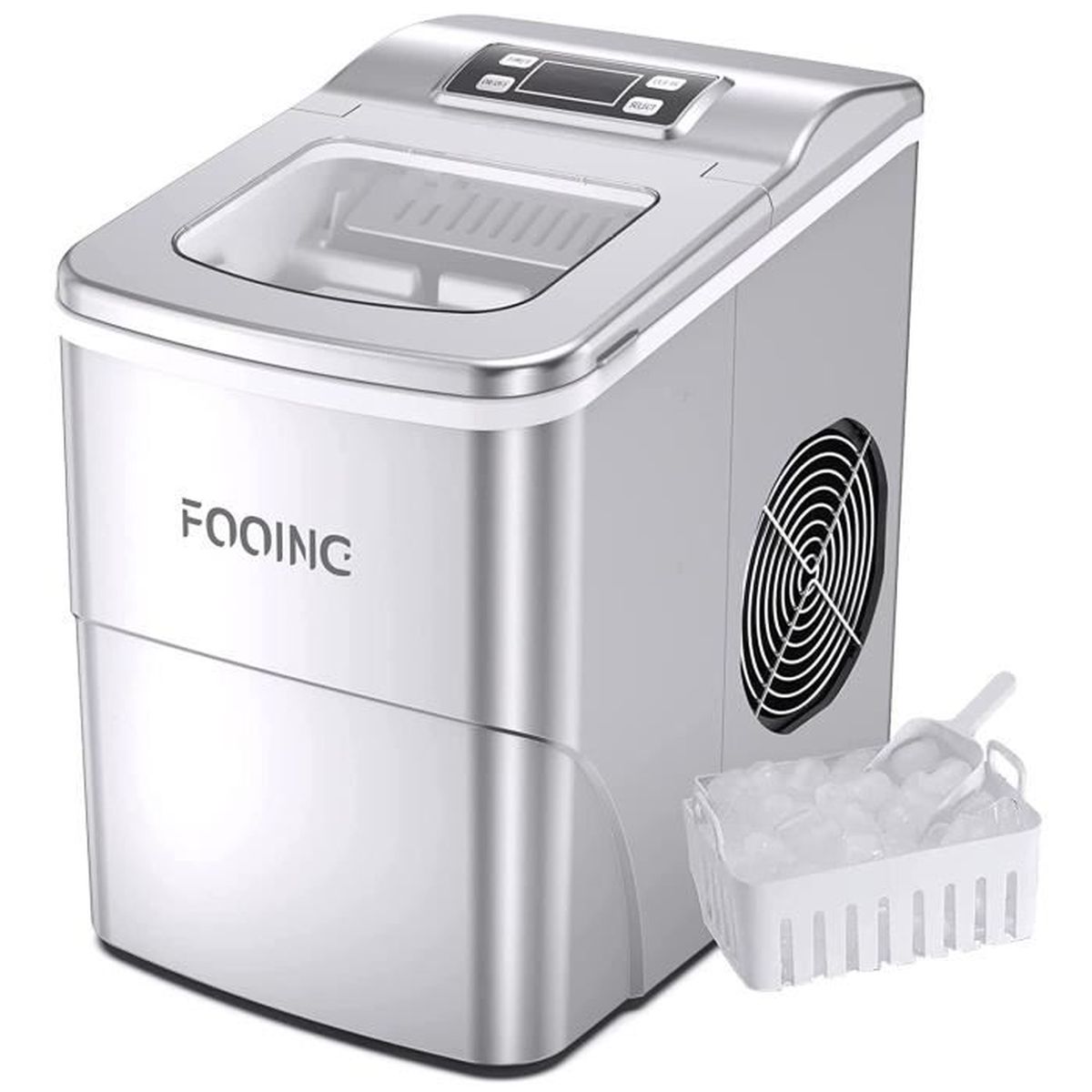 Machine à glaçons FOOING Ice Maker Machine à glaçons Comptoir prêt en 6