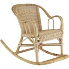 BRAND Rocking chair pour enfant en rotin Chloé
