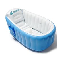 Baignoire gonflable pour bébé - Marque - Modèle - Couleur bleu - Matériau PVC - Âge d'utilisation moins de 3 ans