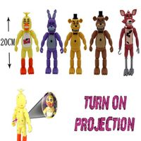 Lot de 13 Figurines Projection FNAF Five Nights at Freddy's Action Figurines Modèle de poupées 15-17,5 cm