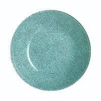 Assiette creuse turquoise 20 cm Icy - Luminarc 42 Transparent