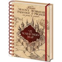 Pyramid International - Harry Potter - Cahier à spirale A5 Marauders Map