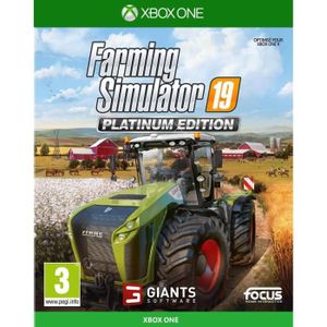 JEU XBOX ONE Farming Simulator 19 Édition Platinium Jeu Xbox On