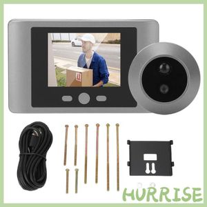 2Pcs Visionneuse de porte avec couverture arrière sécurité à la