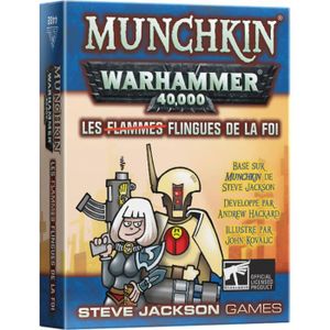 JEU SOCIÉTÉ - PLATEAU Jeux de société - Extension - Munchkin Warhammer 4