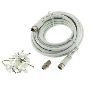Câble coaxial Câbles Coaxiaux - Reulin Kit Câble Coaxial F-type 