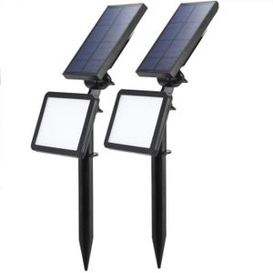 PROJECTEUR EXTÉRIEUR Projecteur solaire LED pour jardin - Lampion d'ext