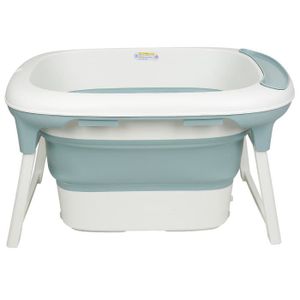 Navaris Baignoire Pliable Pour Bebe Bassine Pliante 30l Pour Bain Douche Enfant Avec Siege Support Compact Jusqua 36 Mois Antiderapant Toilette De Bebe Le Bain Sistemicagroup Cl