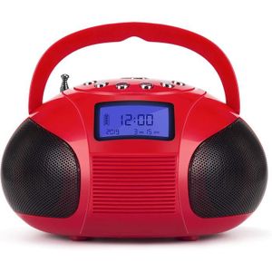 RADIO CD CASSETTE Poste Radio FM et Enceinte Bluetooth MP3 - Bluetoo