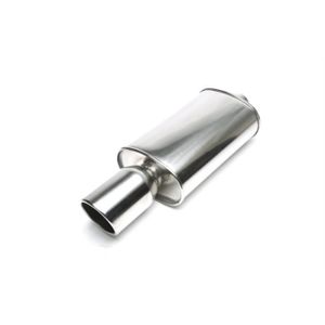 Universal échappement Embout D'échappement en Acier Inoxydable Sport Tuning optique 49 mm Ø