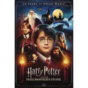 AFFICHE - POSTER AFFICHE - Harry Potter - 20 Years of Movie Magic -