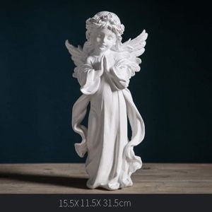 LYCIL Ange De Sommeil Statue,Ange Mignon De Petit B/éb/é Sculpture,Vintage Bureau Statuette,Figure Collection D/écoratifs,ext/érieur Jardin Statues A