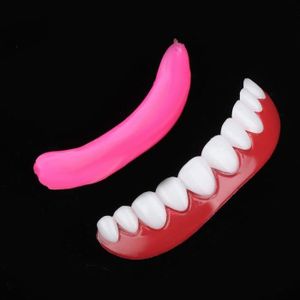 KIT PRODUITS DENTAIRES couleur Inférieur Fausses dents en Silicone , 1 pi