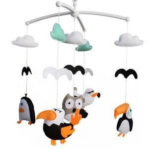 MOBILE Crib Mobile with Hanging Decor Toys, [Birds] Cadeau pour bébé, créatif
