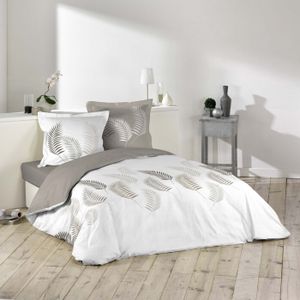 JKCloth Ensemble Housse de Couette Dalmatien Lavable Souple 3 Pcs en 100/% Polyester Imprim Parure Dessus de Lit Microfibre 2xTaies doreillers Housse de Coussin 150x200cm