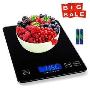 2 x 5 kg numérique Balance de cuisine électronique cuire les aliments-Poste de pesage