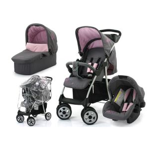 poussette canne roma rose