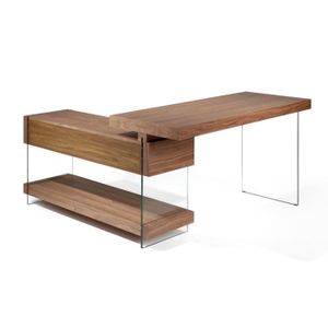 Bureau Verre En Vente Bureaux Tables D Ordinateur Ebay