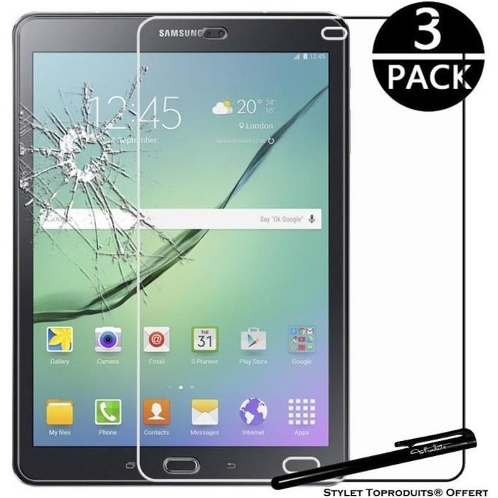 10% sur Samsung Galaxy Tab A7 SM-T500 2020 10,4 pouces : Protection d'écran  en verre trempé - Tempered glass Screen protector / Film vitre Protecteur d'écran  tablette New Galaxy Tab A7 2020