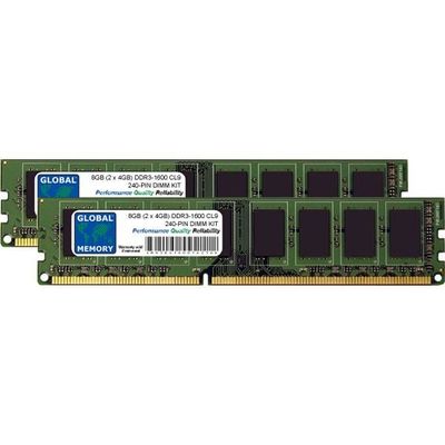 RAM DDR3 SODIMM 8GB Kit RAM DDR3 8GB (2x4GB) Hynix 1600MHz - PC3-12800 SODIMM - Pour Portable Ddr3 8go