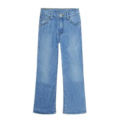 Jeans Déchirés Pour Bébé Fille - Taille élastique Confortable | Denim Doux Et Style Décontracté