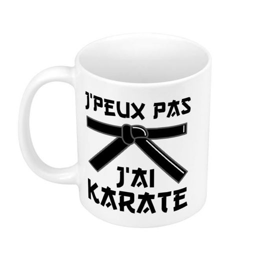 Mug Educatrice spécialisée j'peux pas Blanc | true