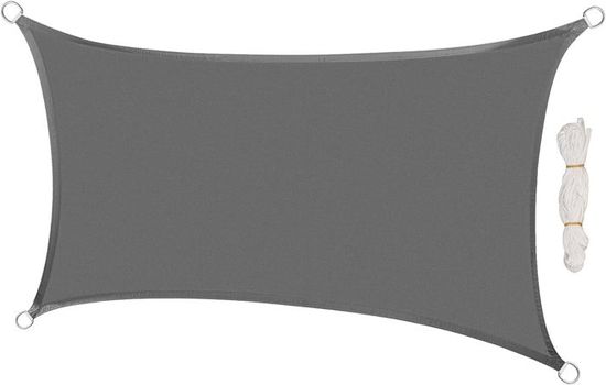 Voile D'Ombrage Triangulaire - Toile Ombrage Auvent Imperméable Pes