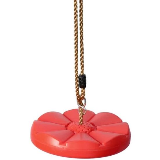 Swing Enfant Corde D'escalade Avec Siège Disque - Longueur Réglable, Sans Enchevêtrement - Pour Intérieur/extérieur