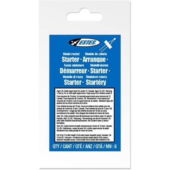 Kits de modélisme de vaisseaux spatiaux Estes-Cox Corp Plastique Estes ...