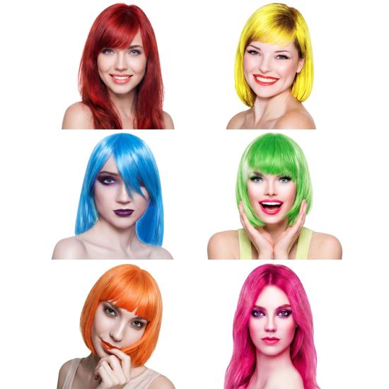 Bombe couleur cheveux GOODMARK Pink/Fuchsia Fluo Mixte — free download