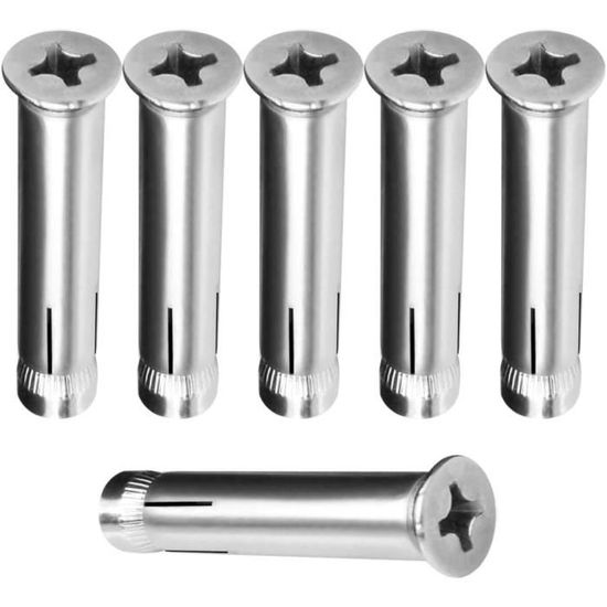 30 Vis M3x8mm Tête Cruciforme En Métal - Marque Uxcell - Neuf